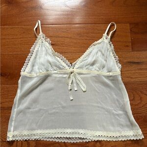 Ivory Lace Cami